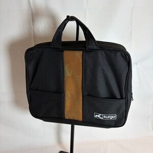Kurgo Black Travel Organizer Bag – Laptop/Work Tote – Added Long Strap